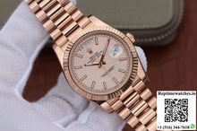 Rolex Day Date II 228235 40mm EW Factory Rosegold Dial - Watches