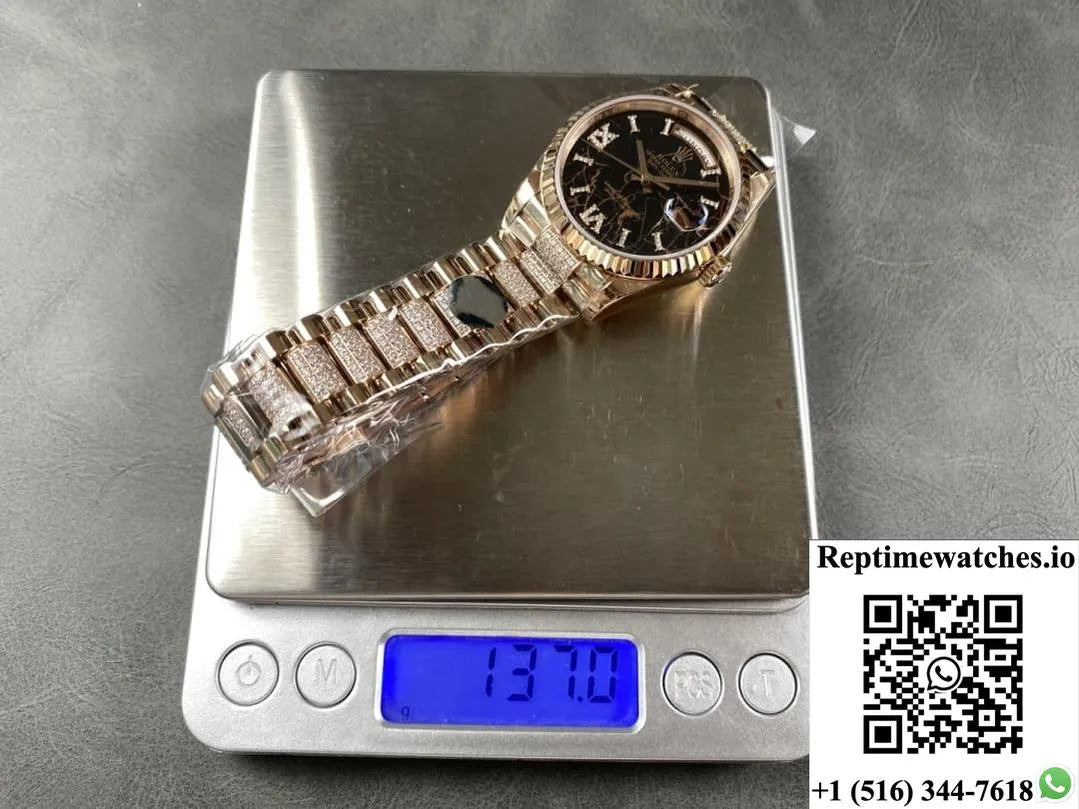 Rolex Day-Date M128235-0042 8+ Factory Date Display-Rep Time Watches