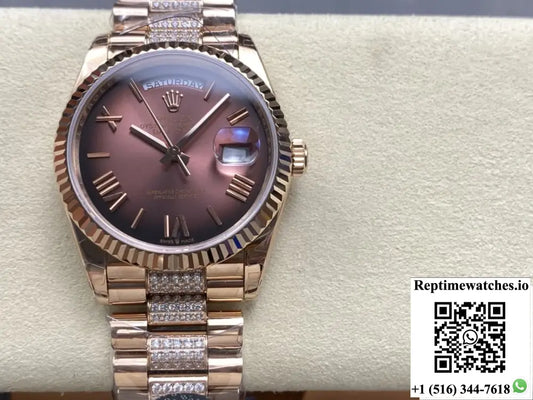 Rolex Day-Date M128235-0076 8+ Factory Large Calendar