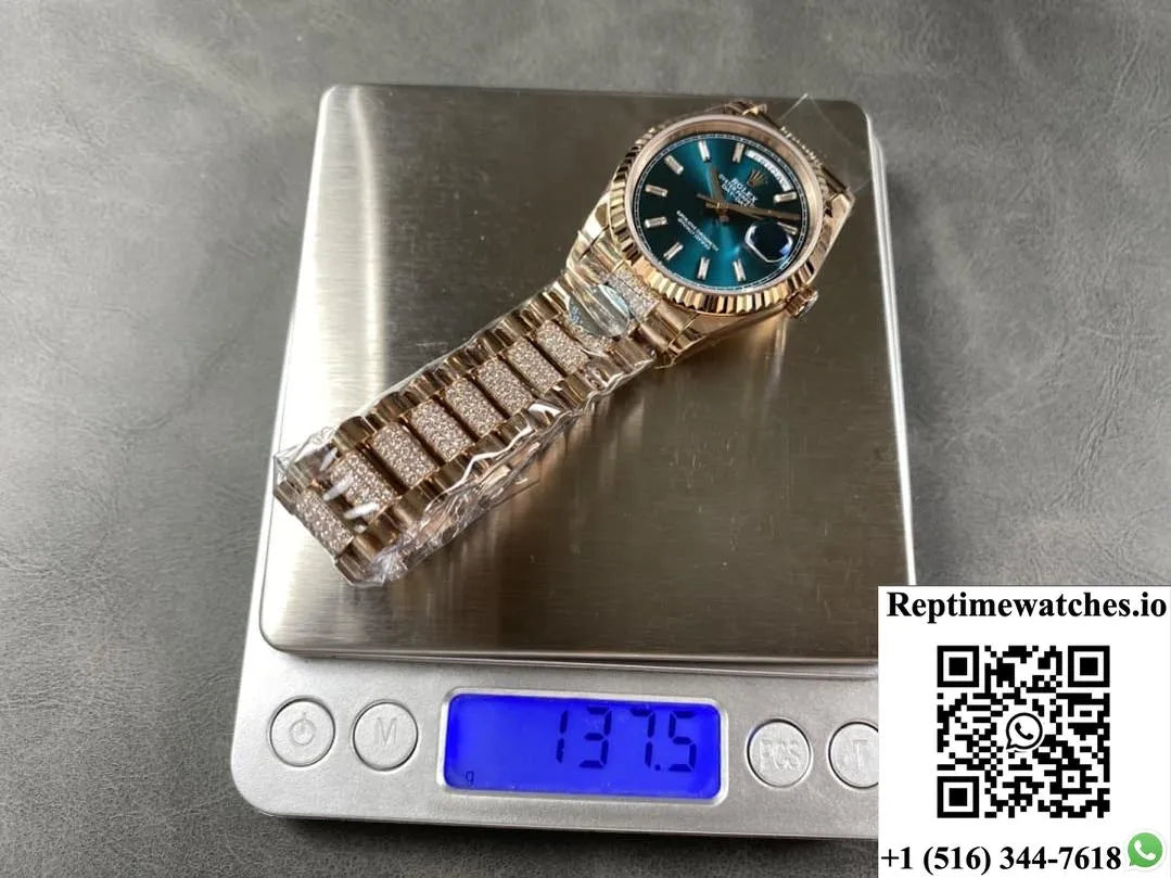 Rolex Day-Date M128235-0086 8+ Factory Week Display-Rep Time Watches