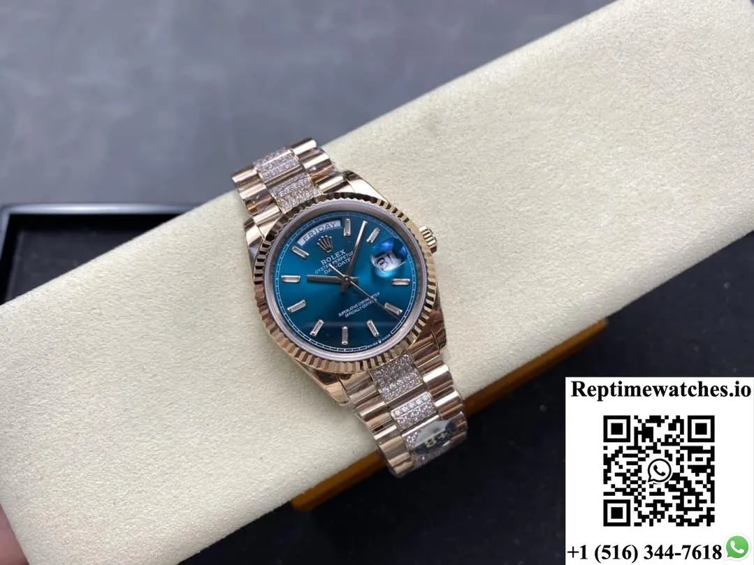Rolex Day-Date M128235-0086 8+ Factory Week Display-Rep Time Watches