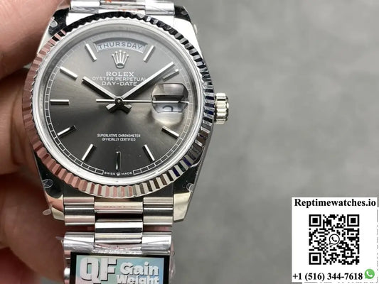 Rolex Day-Date m128236-0001 QF Factory Week Display