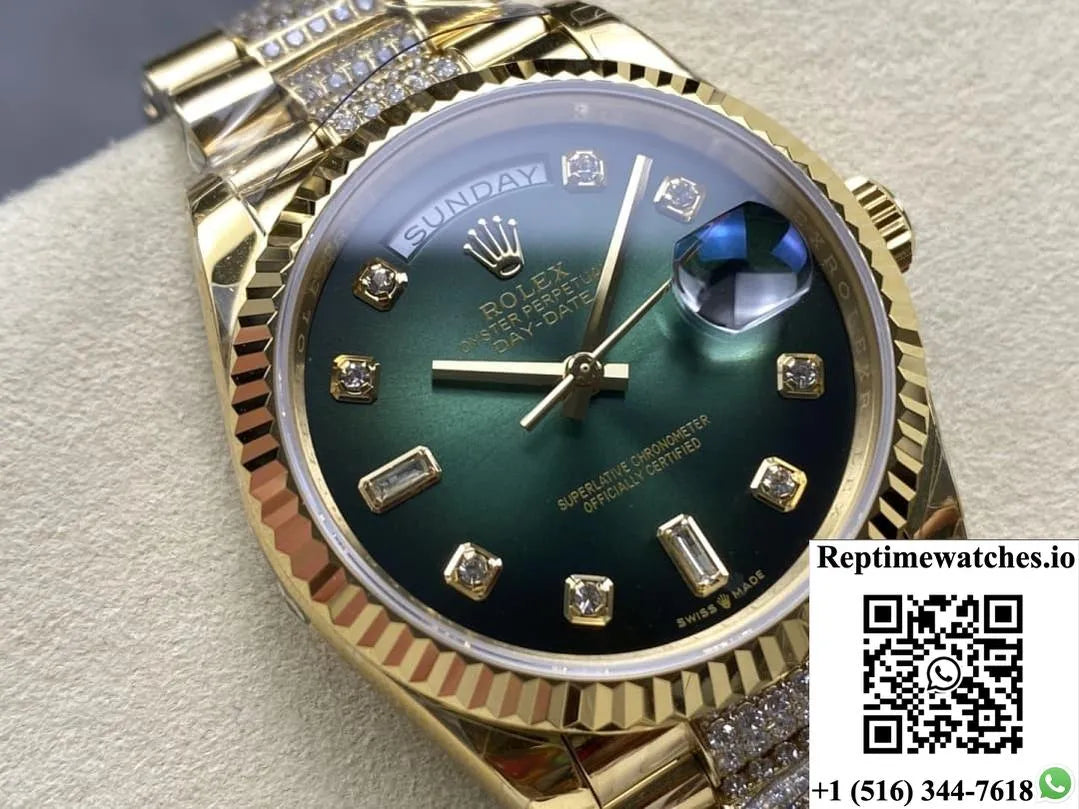 Rolex Day-Date M128238-0070 8+ Factory Date Display-Rep Time Watches