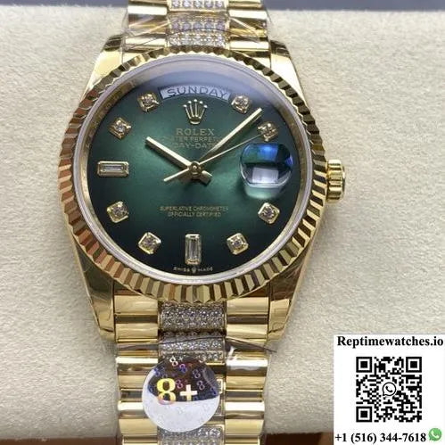 Rolex Day-Date M128238-0070 8+ Factory Date Display-Rep Time Watches