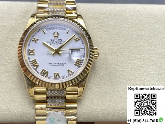 Rolex Day-Date M128238-0077 8+ Factory Gold color Case