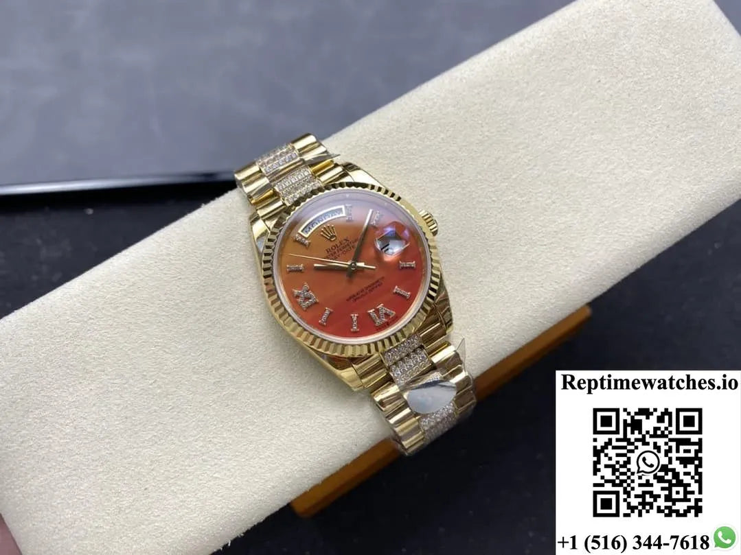 Rolex Day-Date M128238-0089 8+ Factory Gradient Color Dial-Rep Time Watches