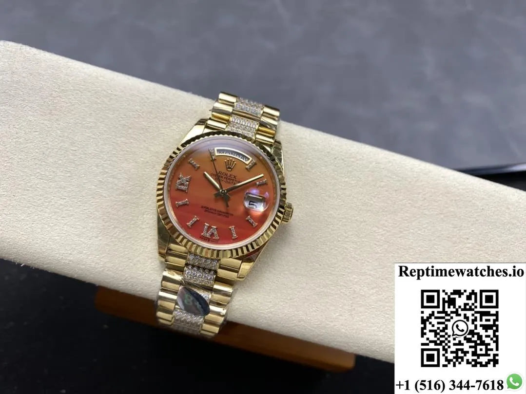 Rolex Day-Date M128238-0089 8+ Factory Gradient Color Dial-Rep Time Watches