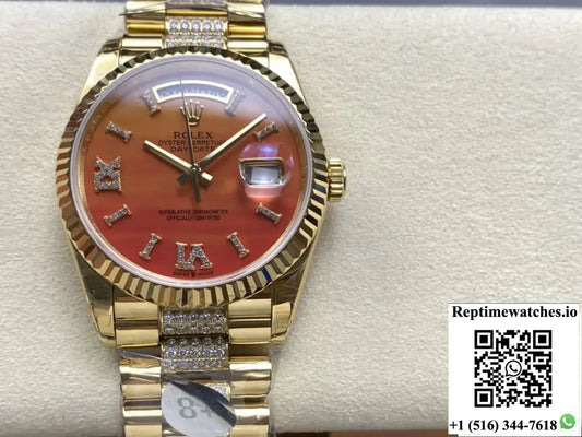 Rolex Day-Date M128238-0089 8+ Factory Gradient Color Dial