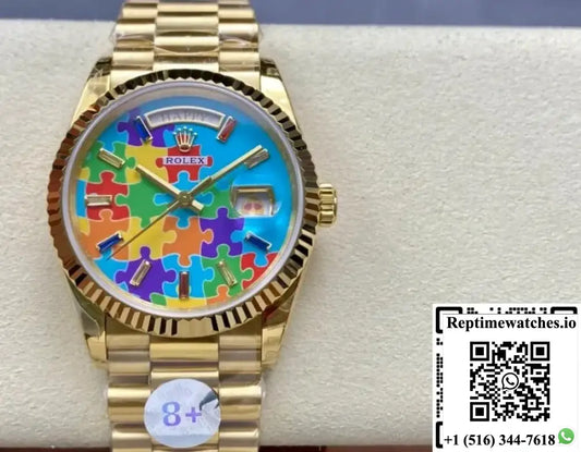 Rolex Day-Date m128238-0106 8+Factory gold case