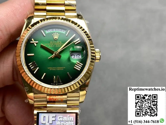 Rolex Day-Date m128238-0118 QF Factory Screw-Down Crown