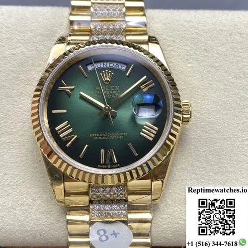 Rolex Day-Date M128238-0119 8+ Factory Large Calendar-Rep Time Watches