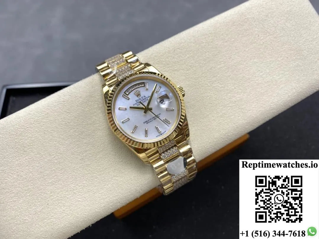 Rolex Day-Date M128238-0124 8+ Factory 36Mm-Rep Time Watches
