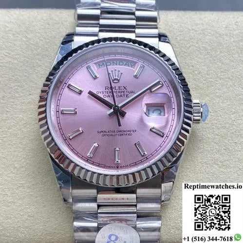 Rolex Day-Date M128239-0071 8+ Factory Week Display-Rep Time Watches