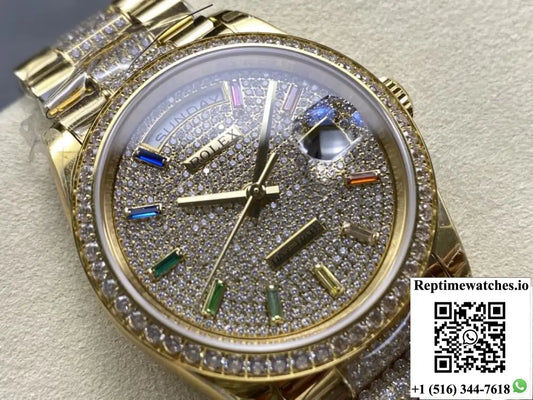Rolex Day-Date M128348RBR-0031 8+ Factory Date Display Product Photo 1