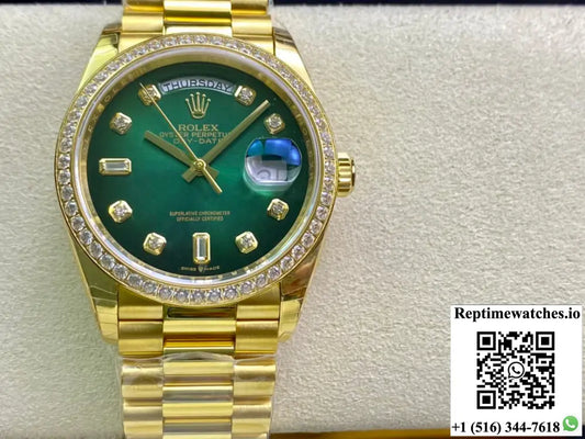 Rolex Day Date M128348RBR-0035 EW Factory Yellow Gold - Watches