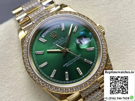 Rolex Day-Date M128348rbr-0079 8+ Factory Week Display