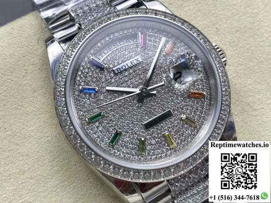 Rolex Day-Date M128349RBR-0012 8+ Factory Date Display AI Factory