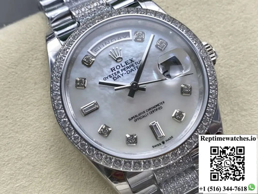 Rolex Day-Date M128349RBR-0014 8+ Factory Solid Case Back Product Photo 1