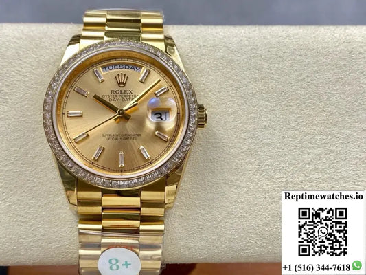 Rolex Day-Date M128398TBR-0037 8+ Factory Large Calendar