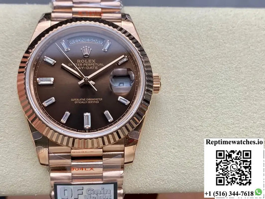 Rolex Day-Date m228235-0003 QF Factory Rose Gold