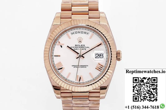 Rolex Day Date M228235-0032 Ew Factory Rose Gold-Rep Time Watches