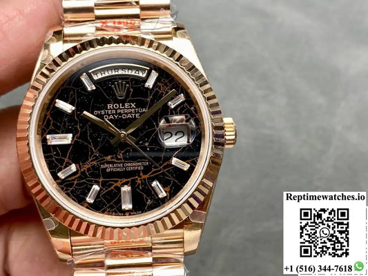 Rolex Day-Date m228235-0045 QF Factory Rose Gold Buckle