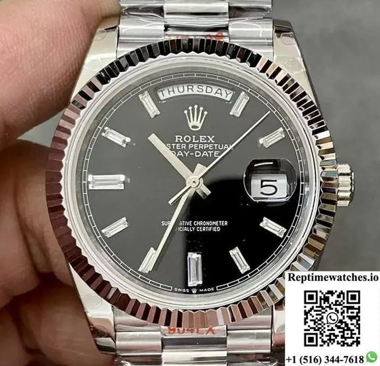 Rolex Day Date M228236-0004 Gm Factory V2 Counterweight Version-Rep Time Watches