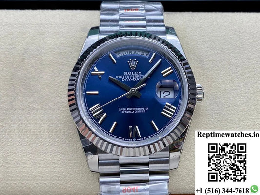 Rolex Day Date M228236-0007 Gm Factory V2 Stainless Steel-Rep Time Watches
