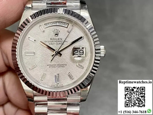 Rolex Day Date M228236-0011 GM Factory Meteorite Dial - Watches