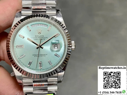 Rolex Day-Date m228236-0018 QF Factory Luminous Hour Markers