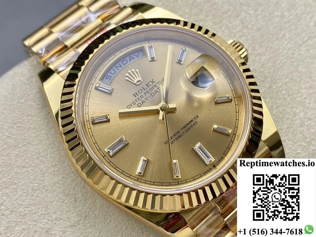 Rolex Day Date M228238-0003 Ar Factory Automatic Machinery-Rep Time Watches
