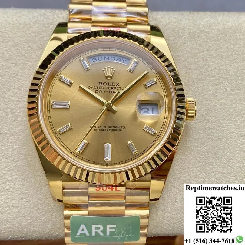 Rolex Day Date M228238-0003 Ar Factory Automatic Machinery-Rep Time Watches