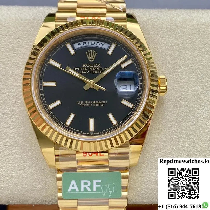 Rolex Day Date M228238-0004 Ar Factory Week Display-Rep Time Watches