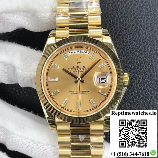 Rolex Day Date M228238-0005 EW Factory Yellow Gold - Watches