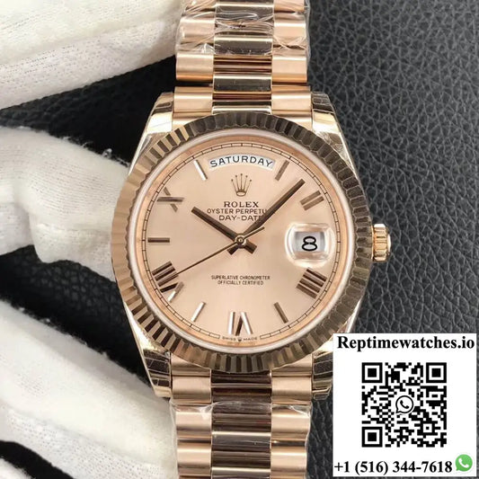Rolex Day-Date M228238-0006 EW Factory Rose Gold - Watches