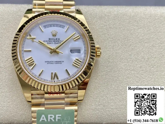 Rolex Day Date M228238-0042 AR Factory Date Display