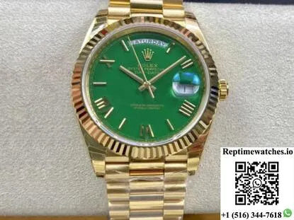Rolex Day Date M228238-0061 Ew Factory Gold Case-Rep Time Watches