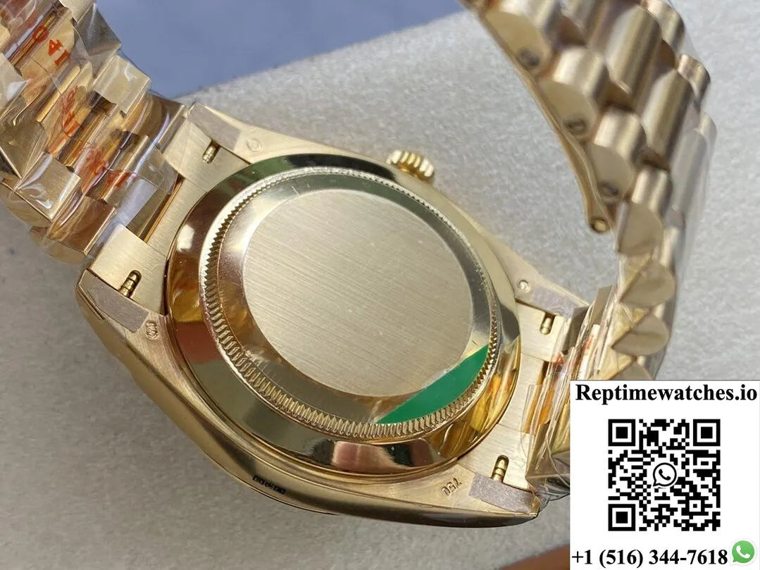 Rolex Day Date M228238-0067 Ar Factory Gold Strap-Rep Time Watches
