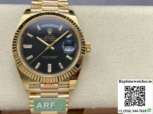 Rolex Day Date M228238-0067 AR Factory Gold Strap
