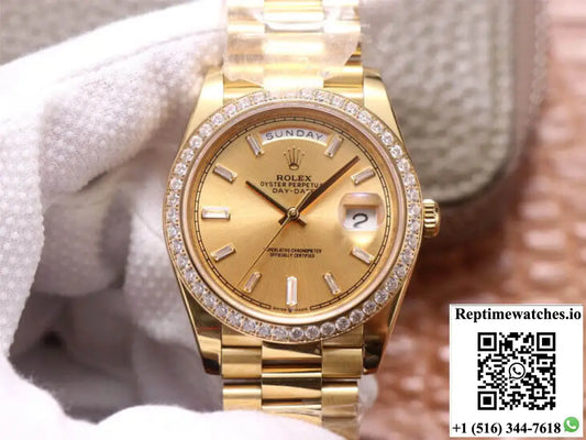 Rolex Day Date M228348RBR-0002 EW Factory 18ct Gold - Watches