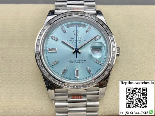 Rolex Day Date M228396TBR-0002 GM Factory Diamond Bezel - Watches