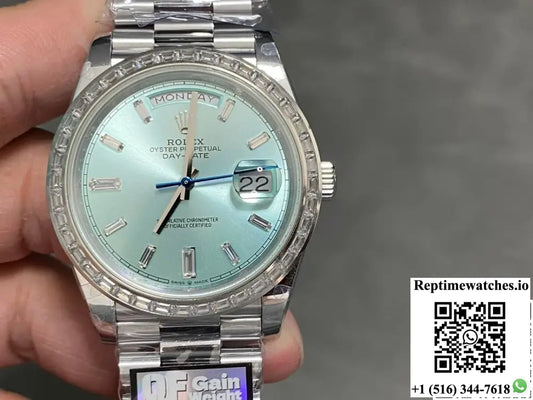 Rolex Day-Date m228396tbr-0039 QF Factory 904 Stainless Steel