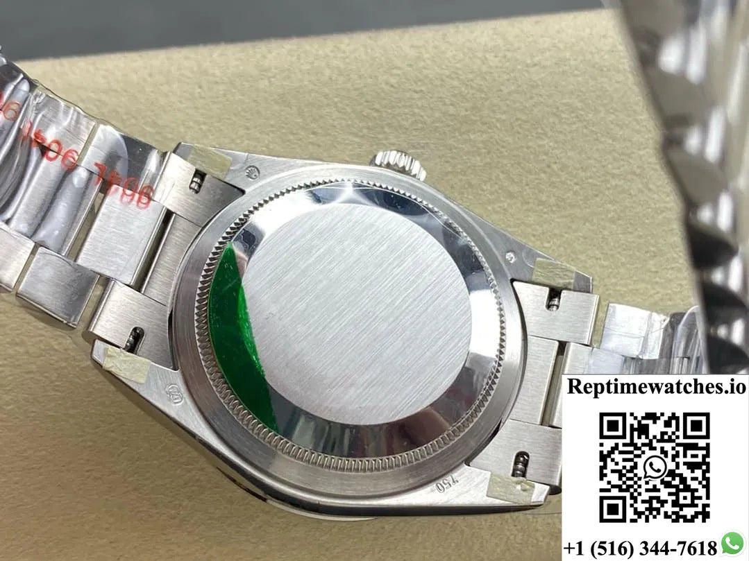 Rolex Day-Date Model M128396Tbr-0016 8+ Factory Stainless Steel Strap-Rep Time Watches