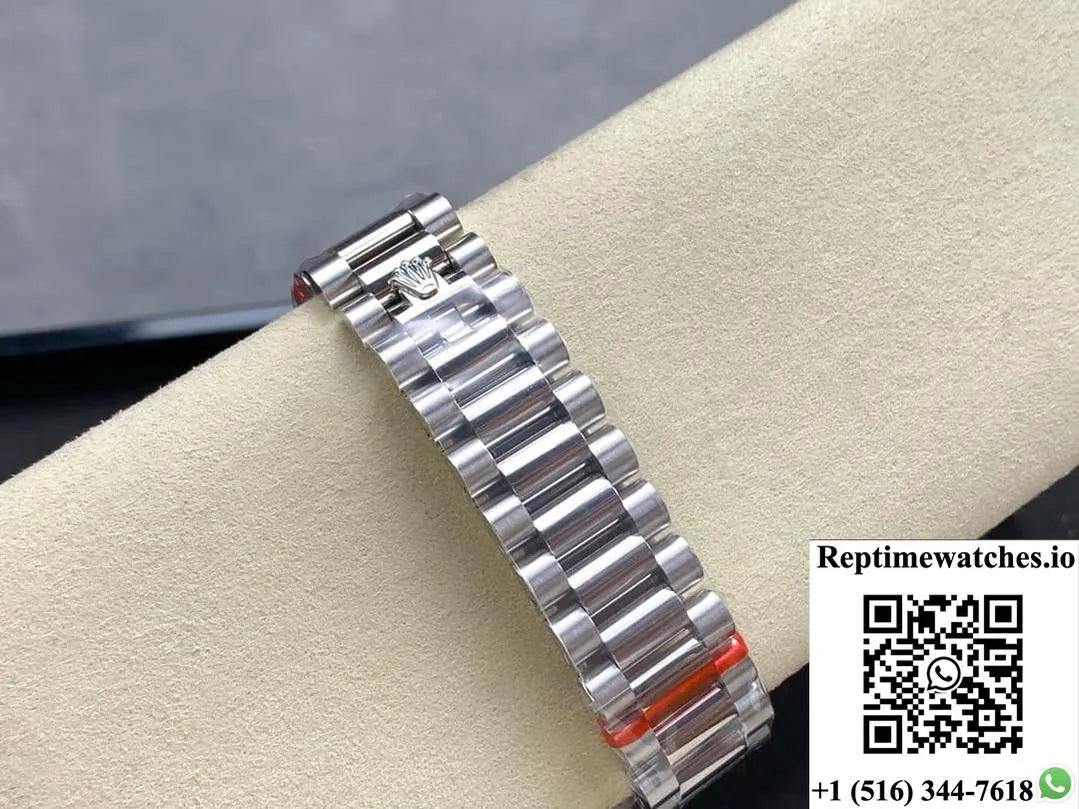 Rolex Day-Date Model M128399Tbr-0009 8+ Factory Diamond Bezel-Rep Time Watches