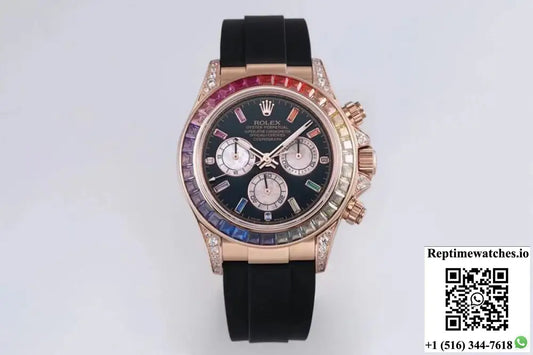 Rolex Daytona 116595RBOW BL Factory Rose Gold AI Factory
