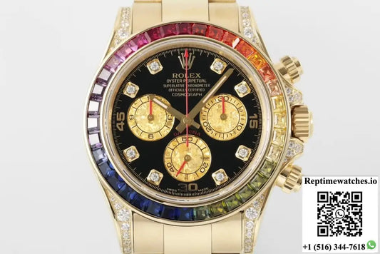 Rolex Daytona 116598 RBOW ZF Factory Diamond Case AI Factory