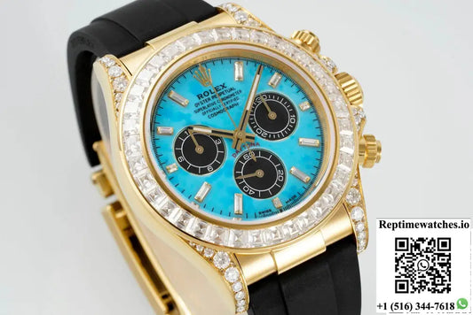 Rolex Daytona 126538TBR PPM Factory Champagne Gold Case AI Factory