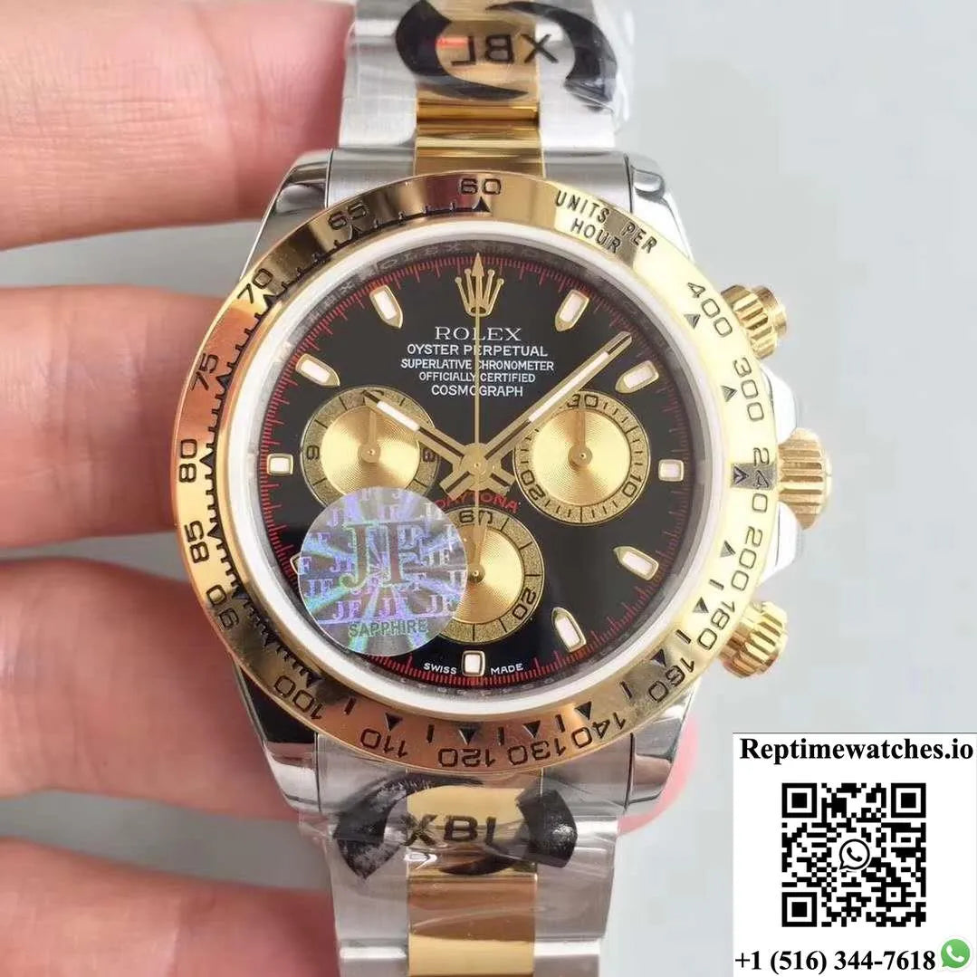 Rolex Daytona Cosmograph 116503 Jf Factory Black Dial-Rep Time Watches