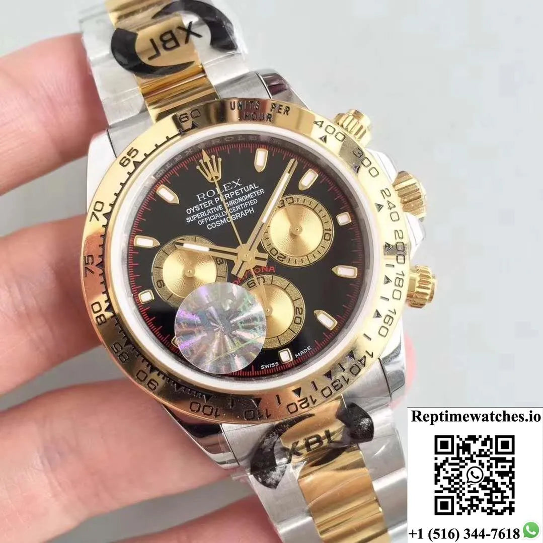 Rolex Daytona Cosmograph 116503 Jf Factory Black Dial-Rep Time Watches