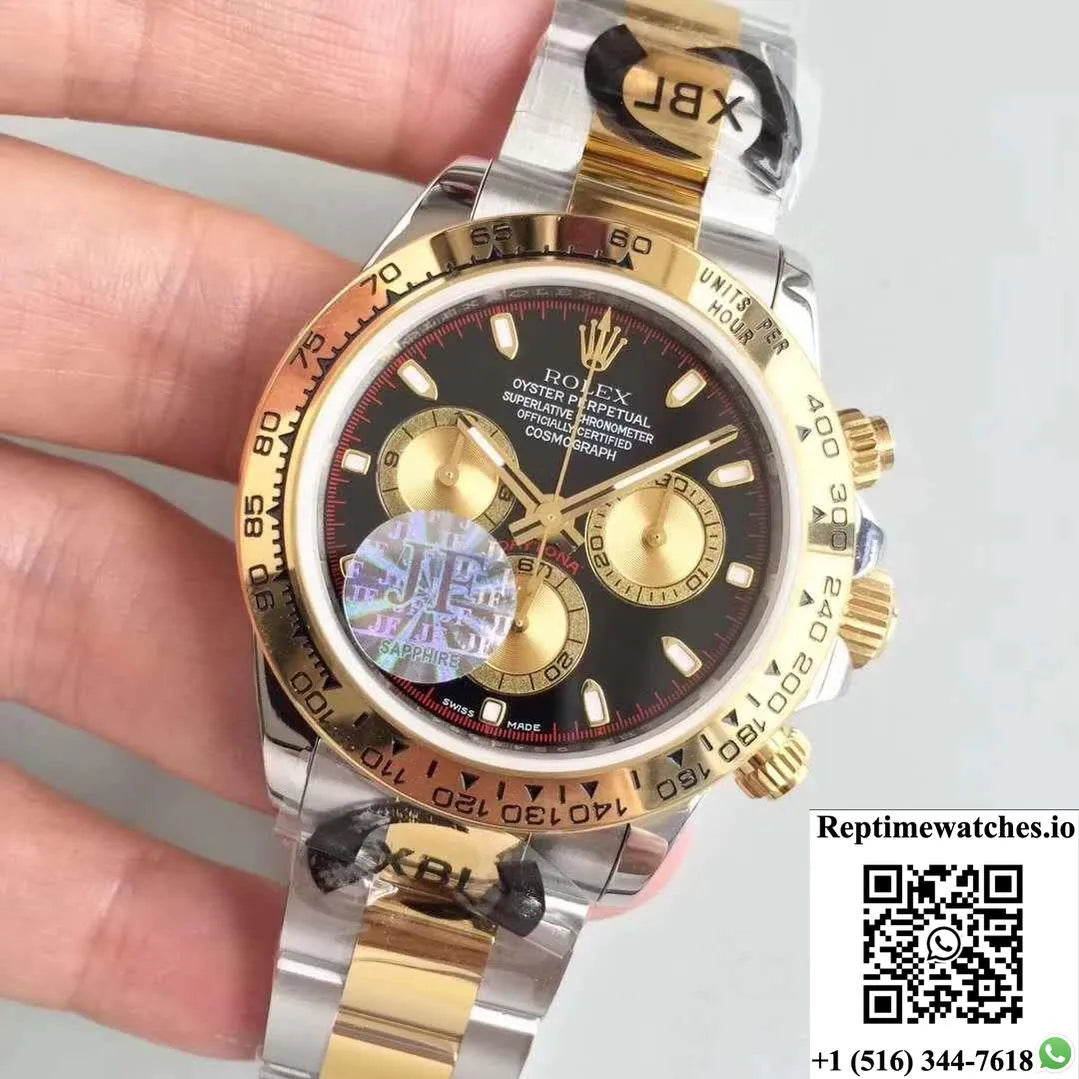 Rolex Daytona Cosmograph 116503 Jf Factory Black Dial-Rep Time Watches